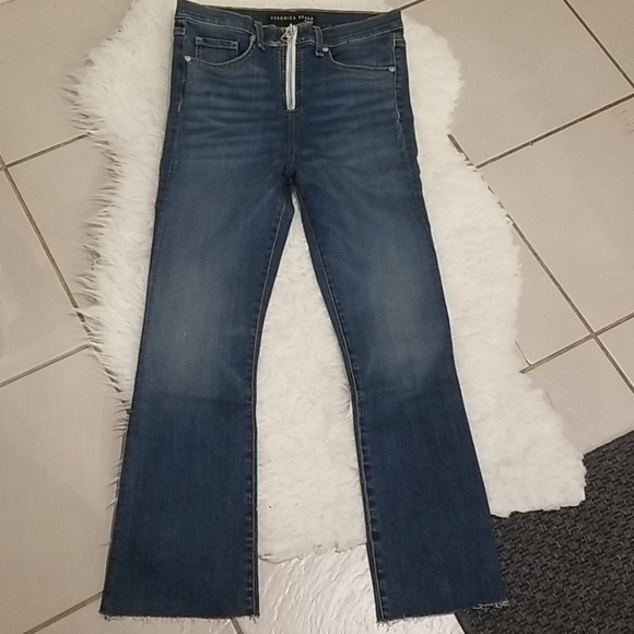 💕VERONICA BEARD💕 Carly High Rise Kick Flare Jean - Picture 9 of 16